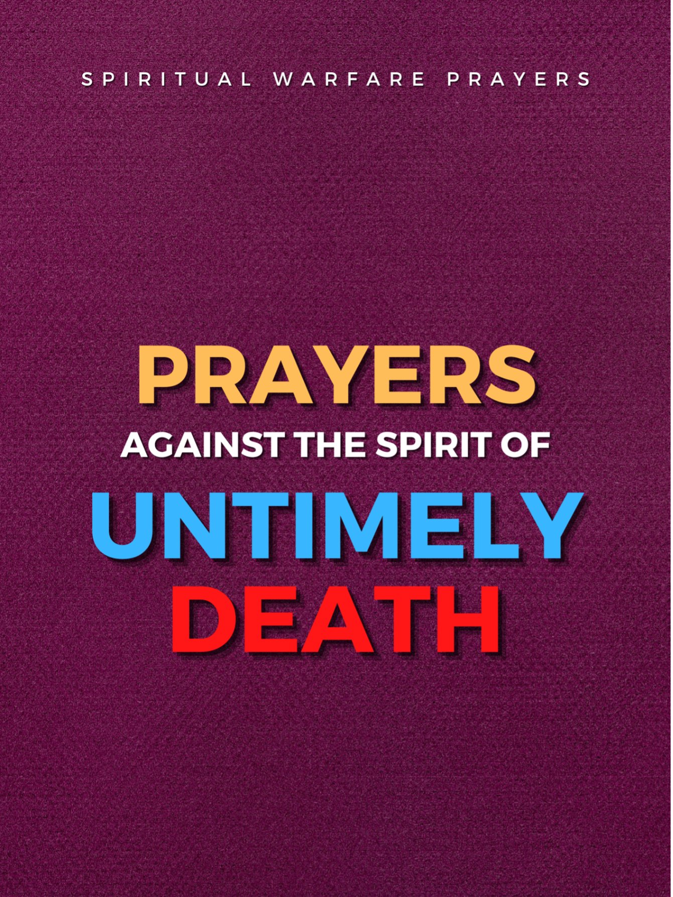 Prayers Against Untimely Death product image (1)