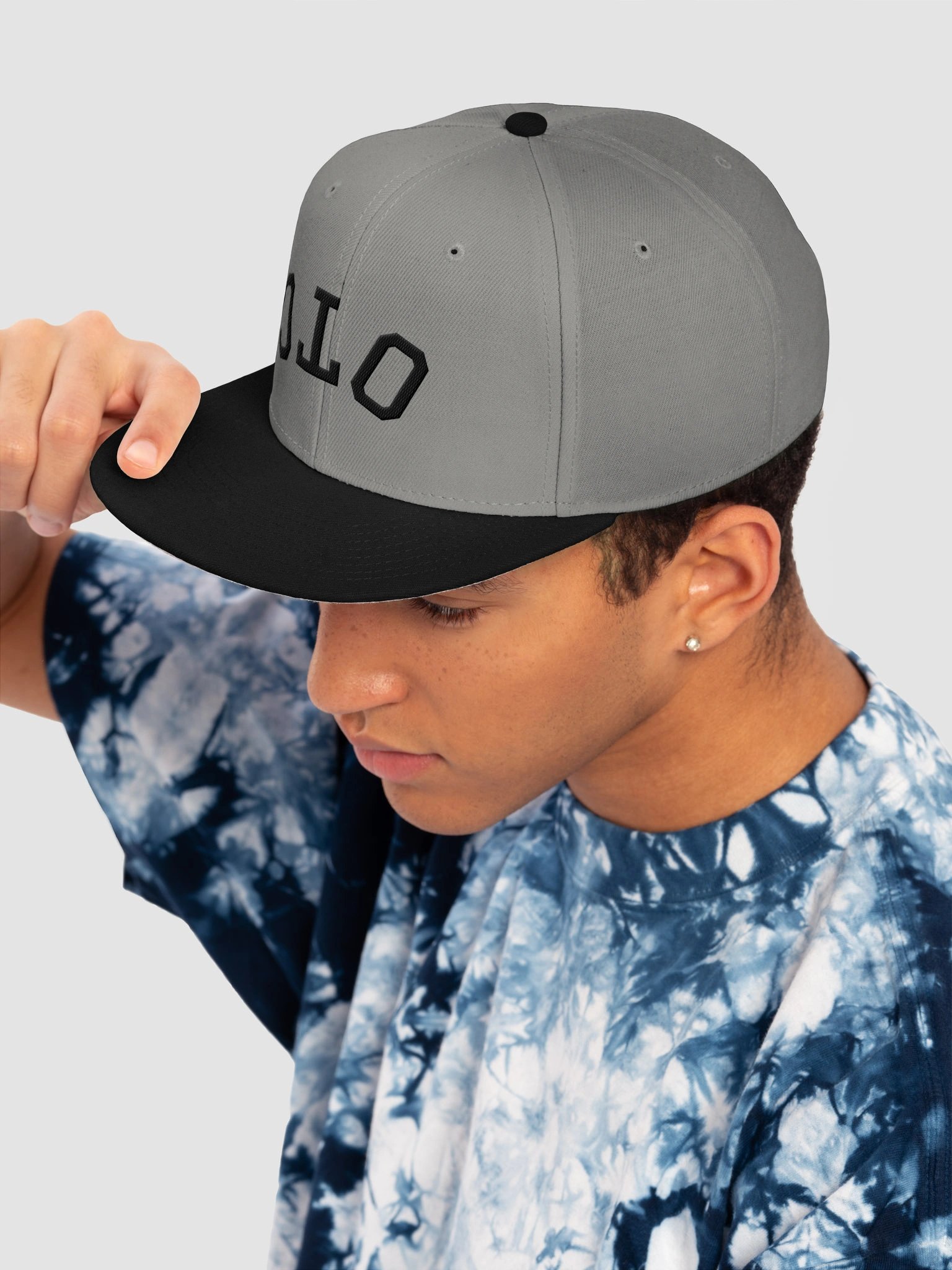 OTC Arched Snapback - Black Text product image (7)