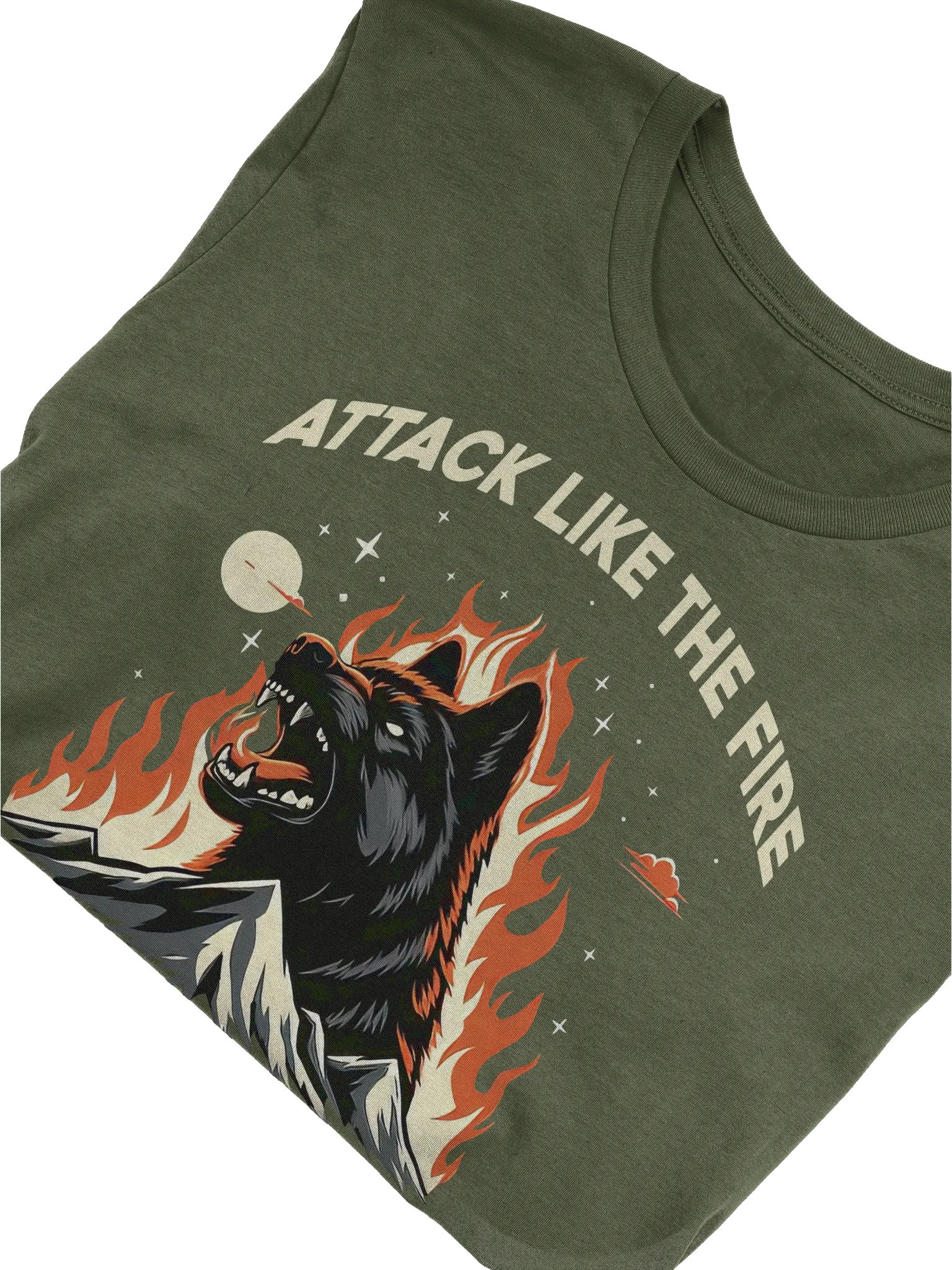 Attack Like the Fire - Premium Adult Unisex T-shirt product image (3)