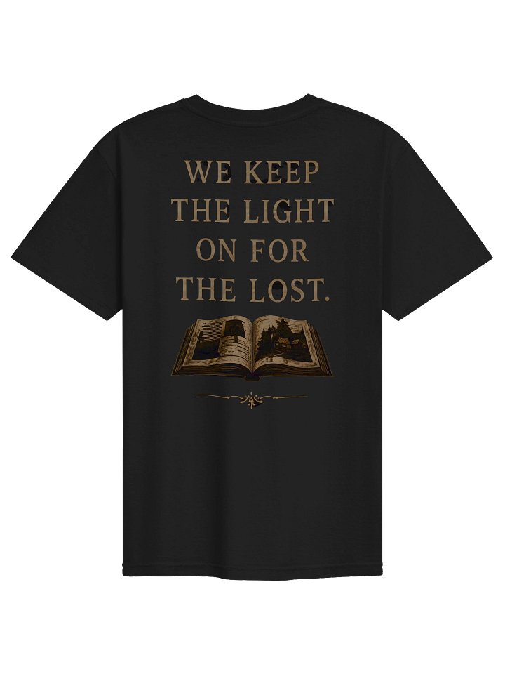 We keep a light on T-shirt product image (2)