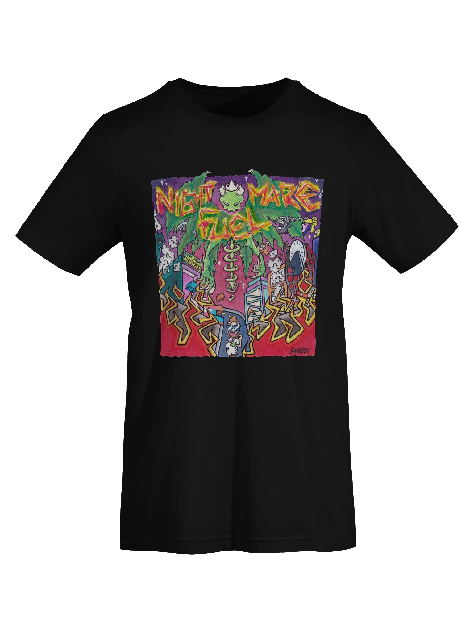 Nightmare Fuel Cover Tee product image (7)