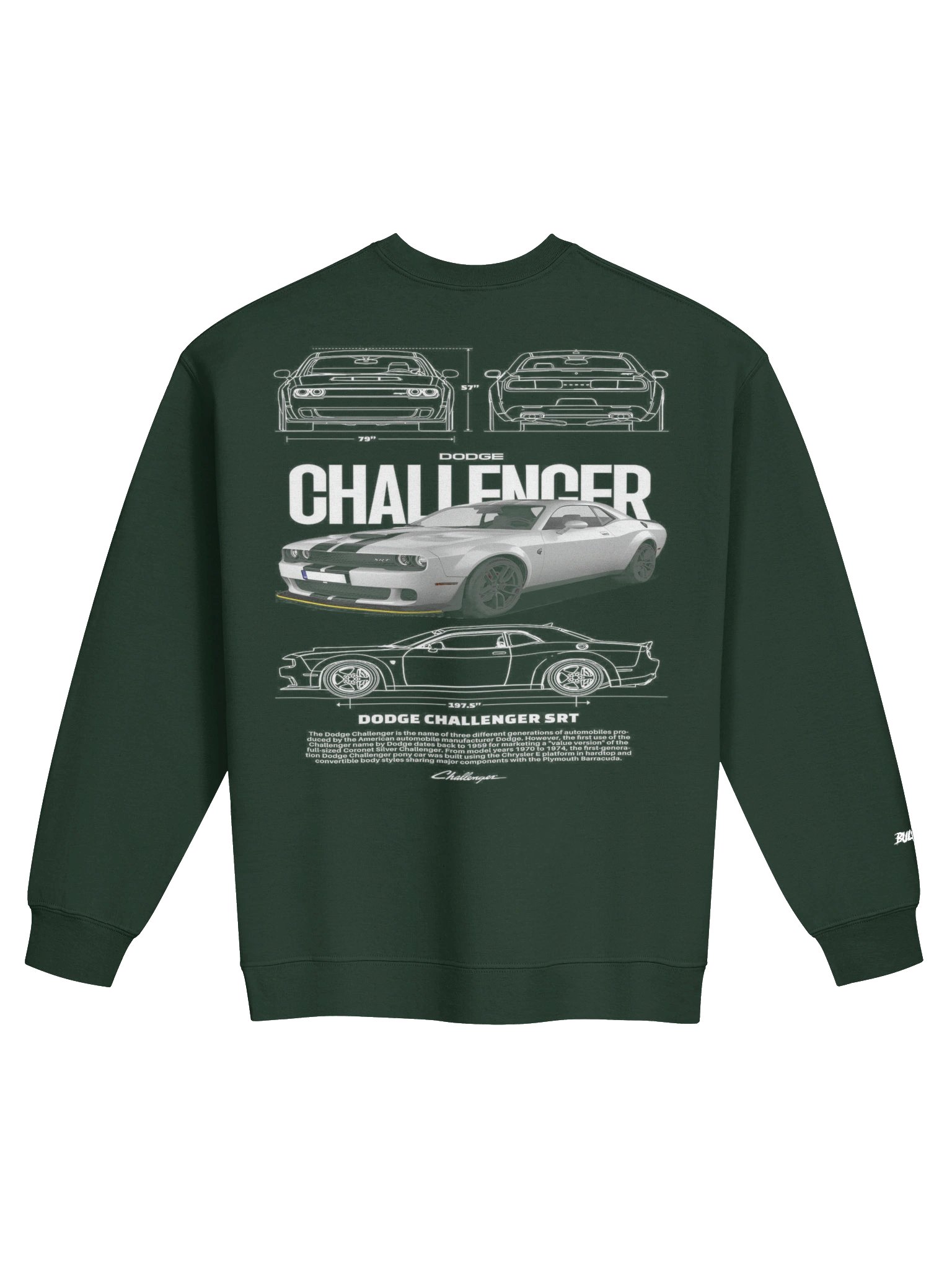Challenger Srt Sweatshirt - Bulvant - EPZF6LKDOG0