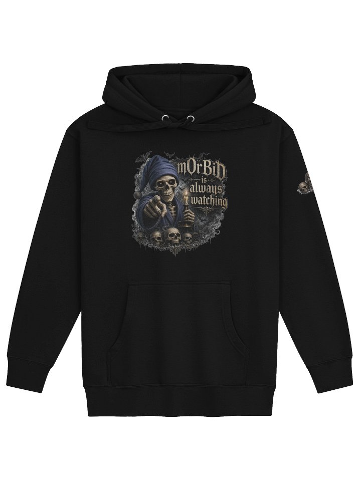 ''Morbid is Always Watching'' Unisex Premium Hoodie product image (1)