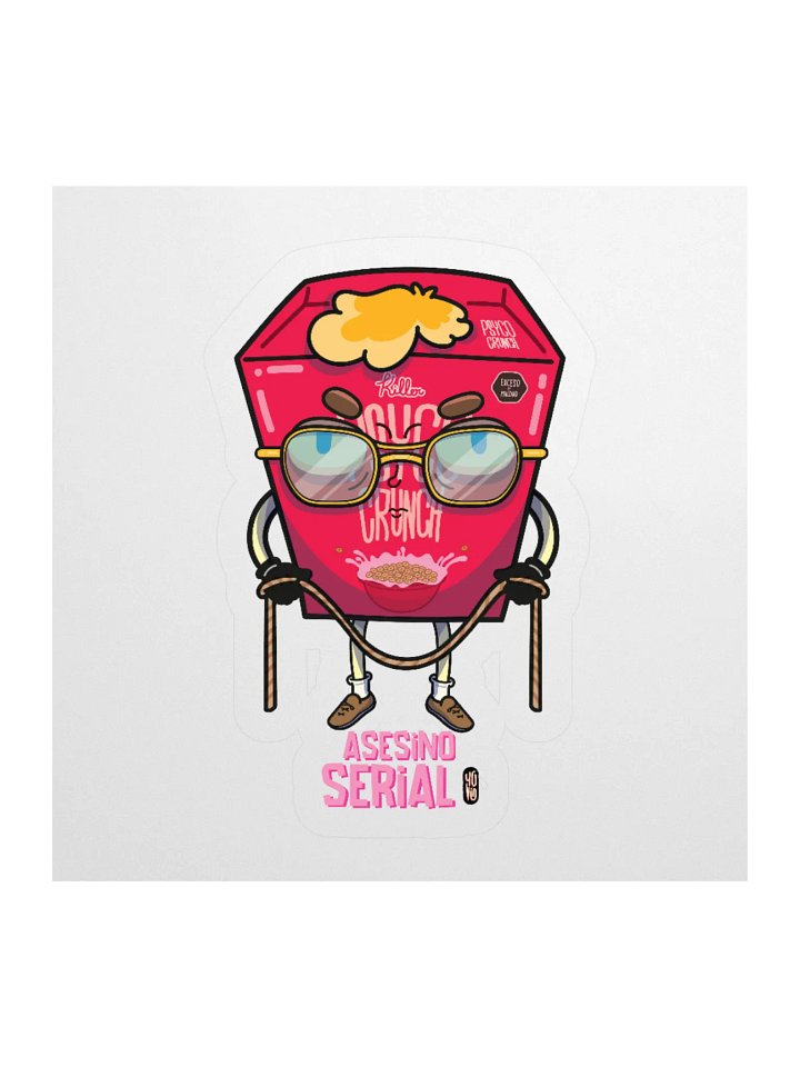 Asesino Cereal - Sticker (Kiss Cut) product image (1)