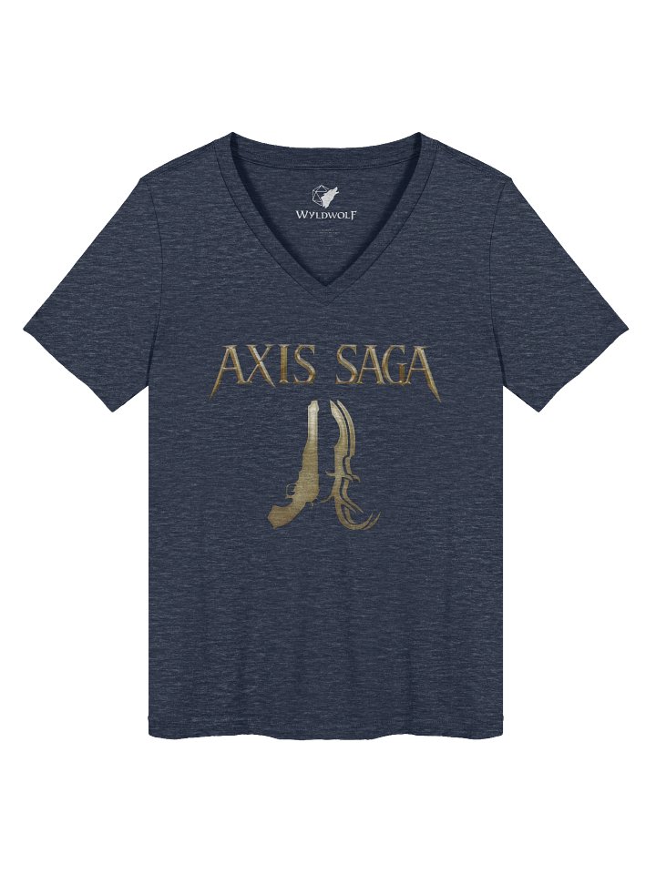 Axis Saga Logo | Women's V-Neck Tee product image (2)
