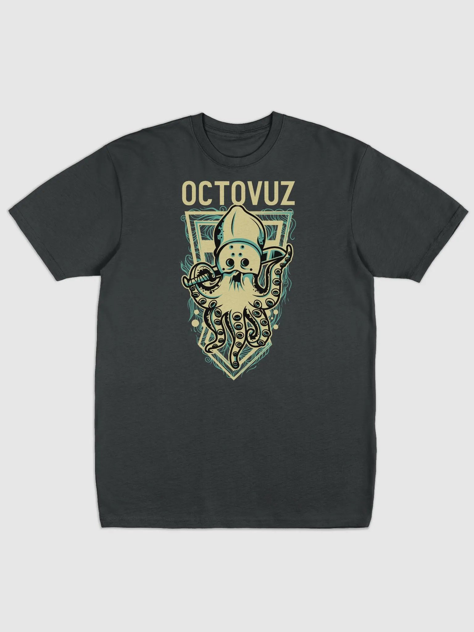 Octovuz Retro Octopus Squid Tee product image (2)