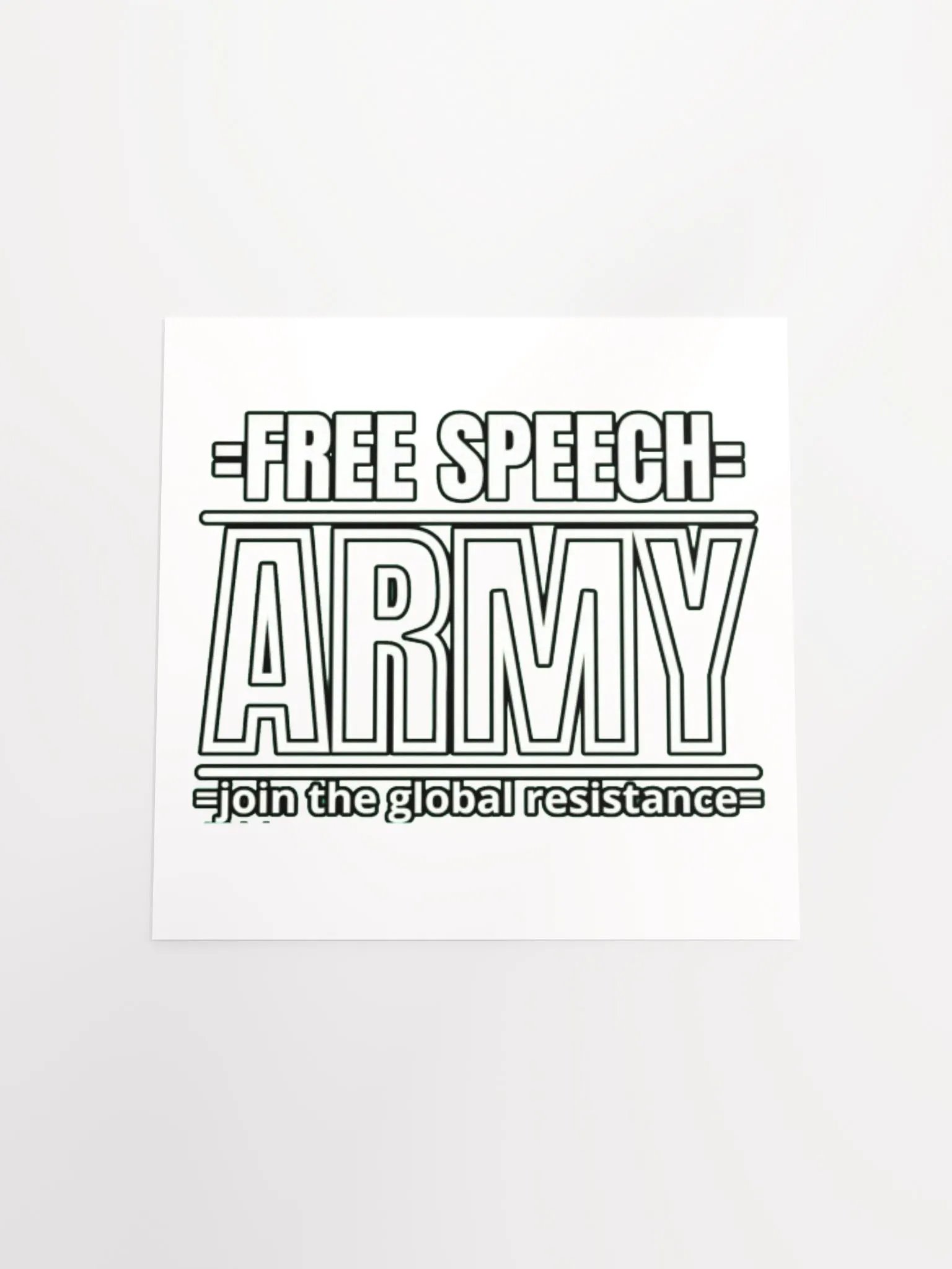 FREE SPEECH ARMY product image (4)