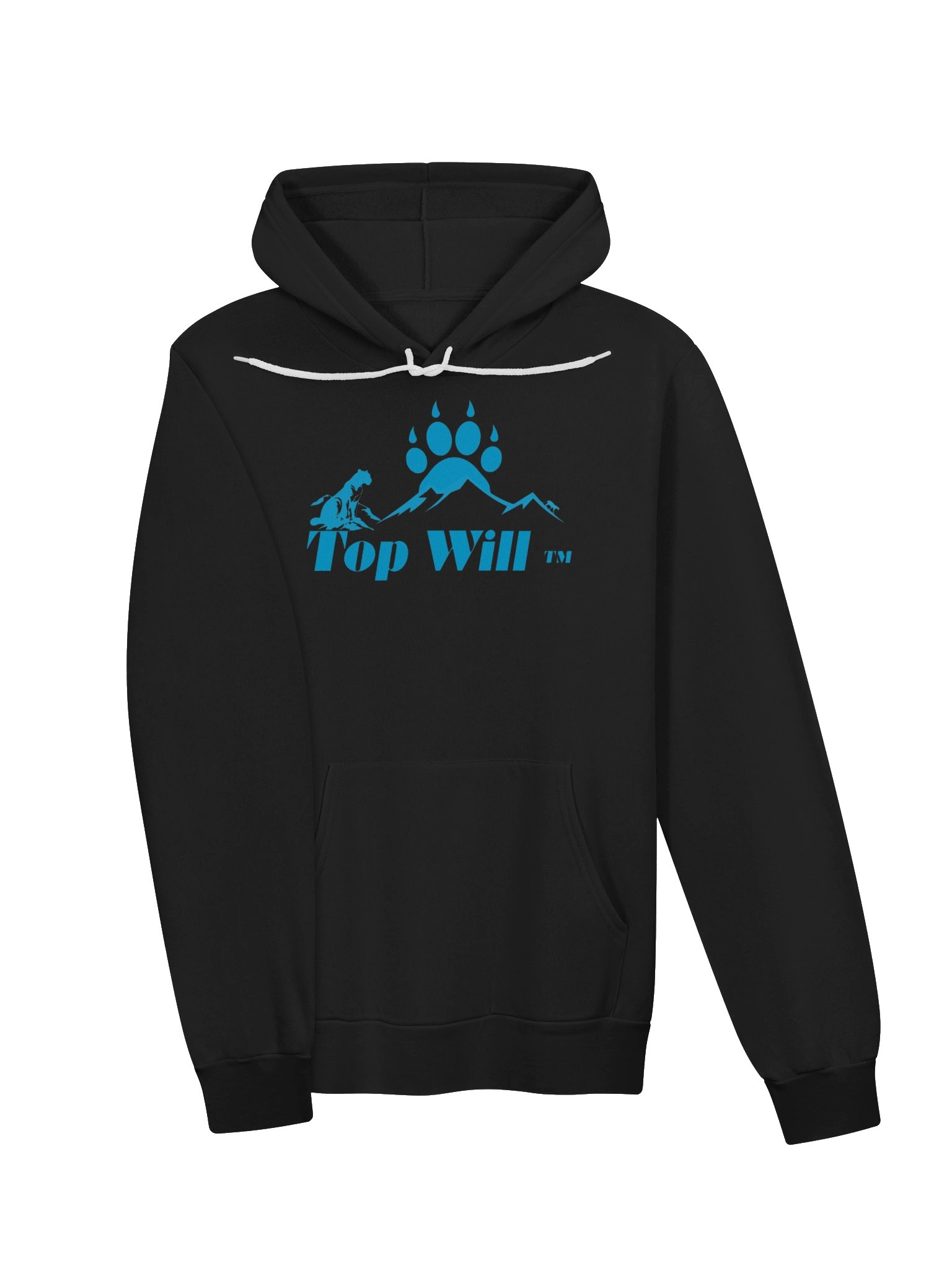 Top Will ™ Black & Blue Super Soft Hoodie product image (3)