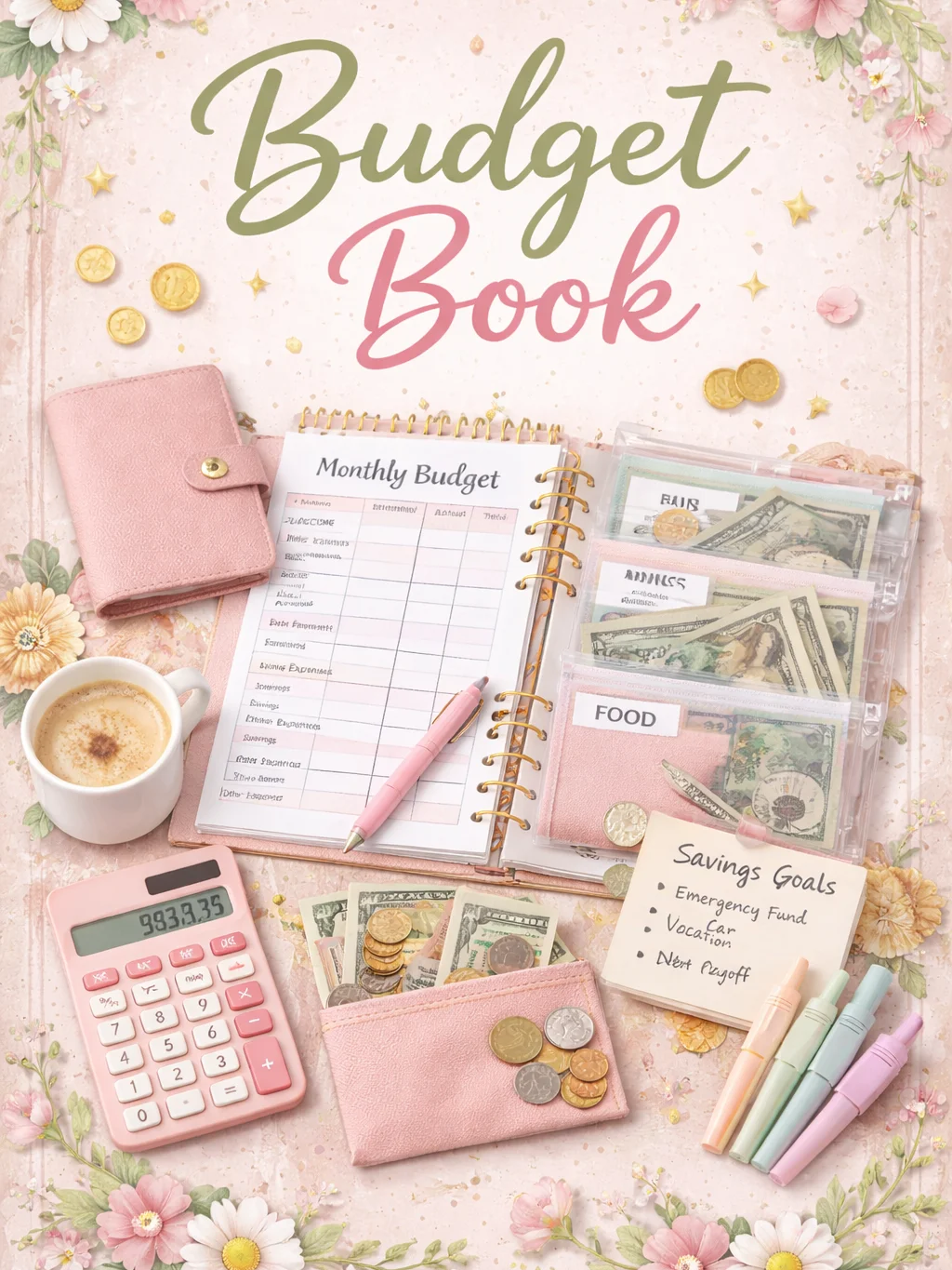 Digital Budget Planner for Small Business Owners and Artists — Cozy Tracking PDF + Canva product image (1)