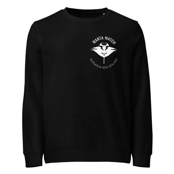Manta Unisex Sweater (White Logo) product image (1)