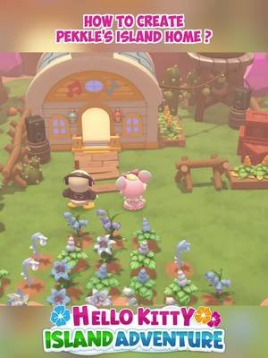 How to build Pekkle's home in Hello Kitty Island Adventure #hellokittyislandadventure #hkia   CHEESE AND CRACKERS! Pekkle will finally have his own house where he can listen to music and dance all night long! Aren't you glad you aren't his neighbor?