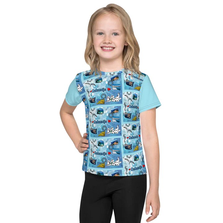 Dalmacija summer (photoshop by Dina R.) - Kids Crew Neck T-Shirt product image (1)