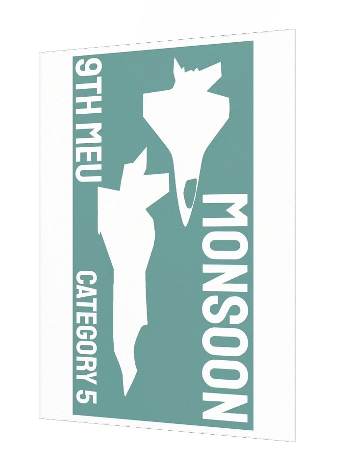9thMEU Monsoon Poster product image (2)