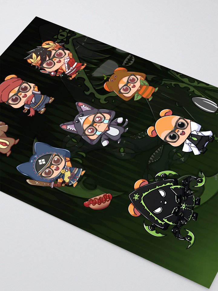 Kuma Cosplay Sticker Set product image (2)