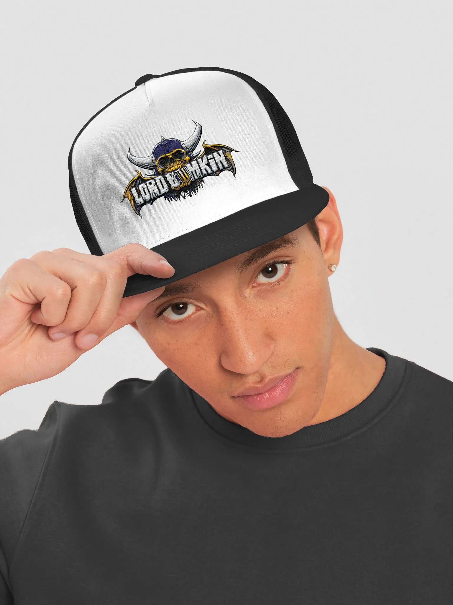 Halloween logo cap product image (1)