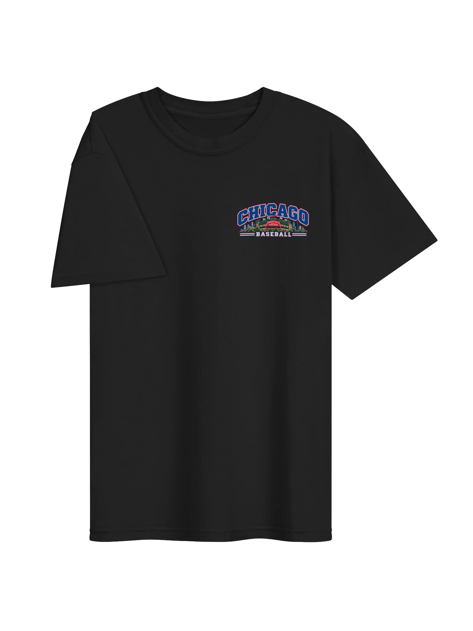 Chicago Northside Baseball 2026 Animated Player Back Print T-Shirt product image (3)