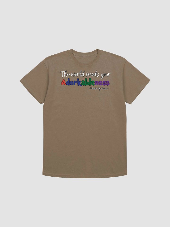 Adorkableness T-shirt (heavyweight) product image (1)