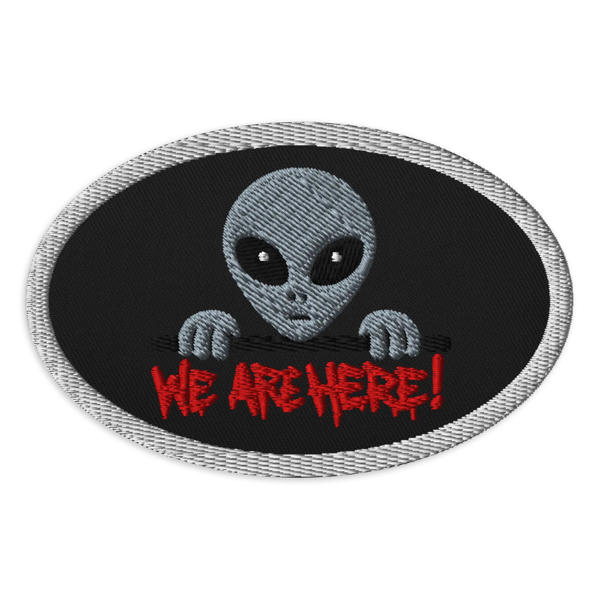 Cosmic Peeker Embroidered Patch product image (1)