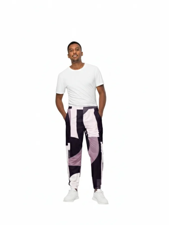 qua Breeze Unisex Track Pants – Modern Minimal Sportwear Joggers for man product image (1)