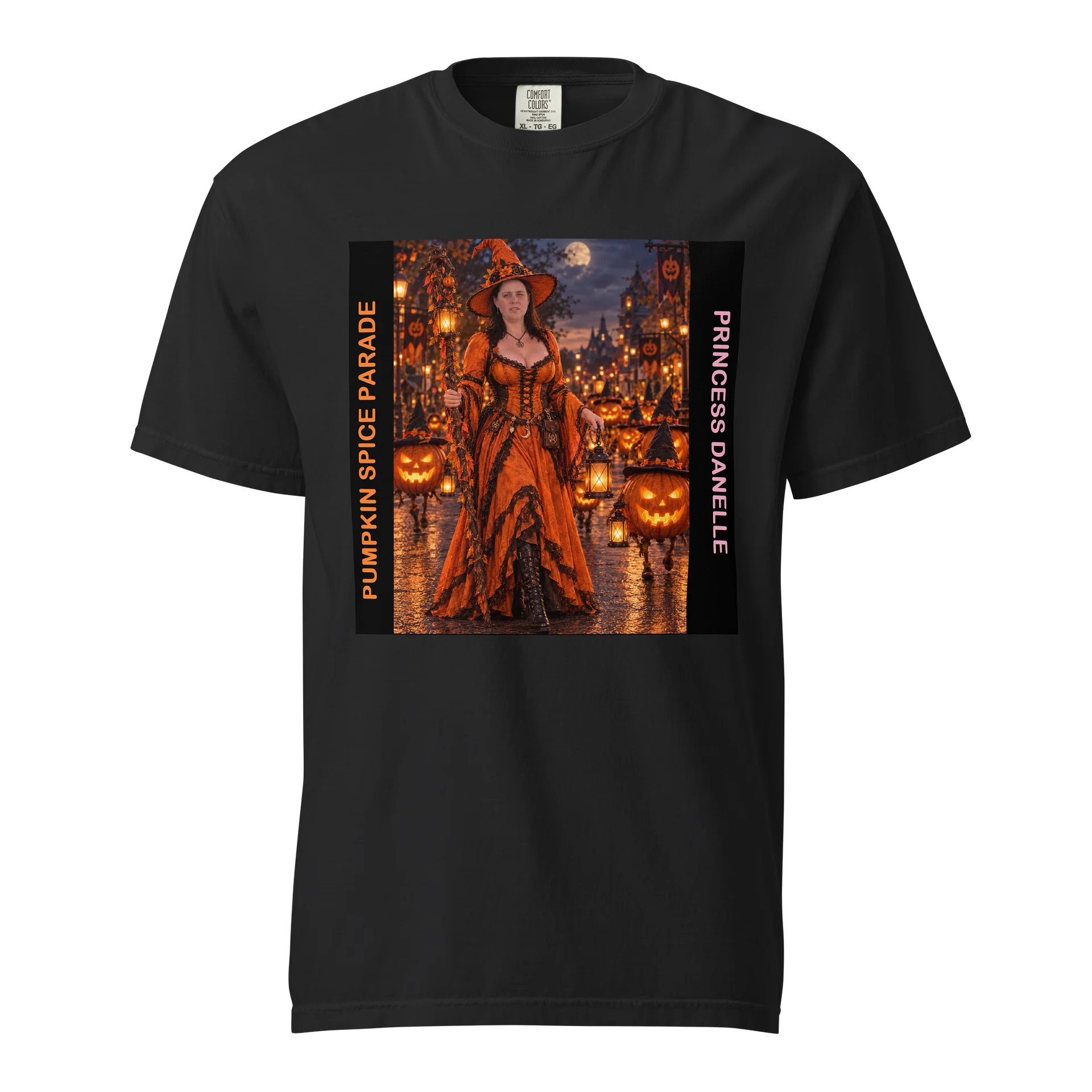 Pumpkin Spice Parade Witch Tee product image (1)