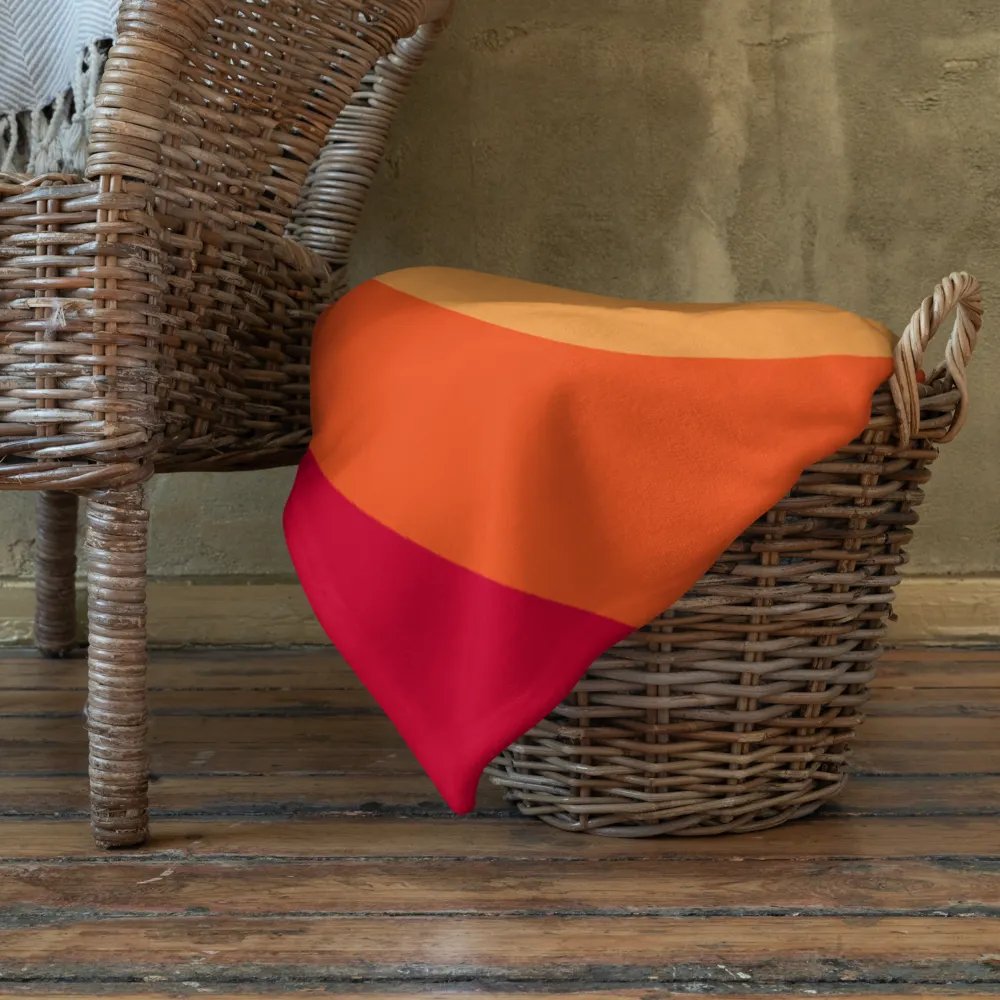 Throw Blanket 🧡 I will focus my energy on what's good for me (127 × 153 cm) product image (10)