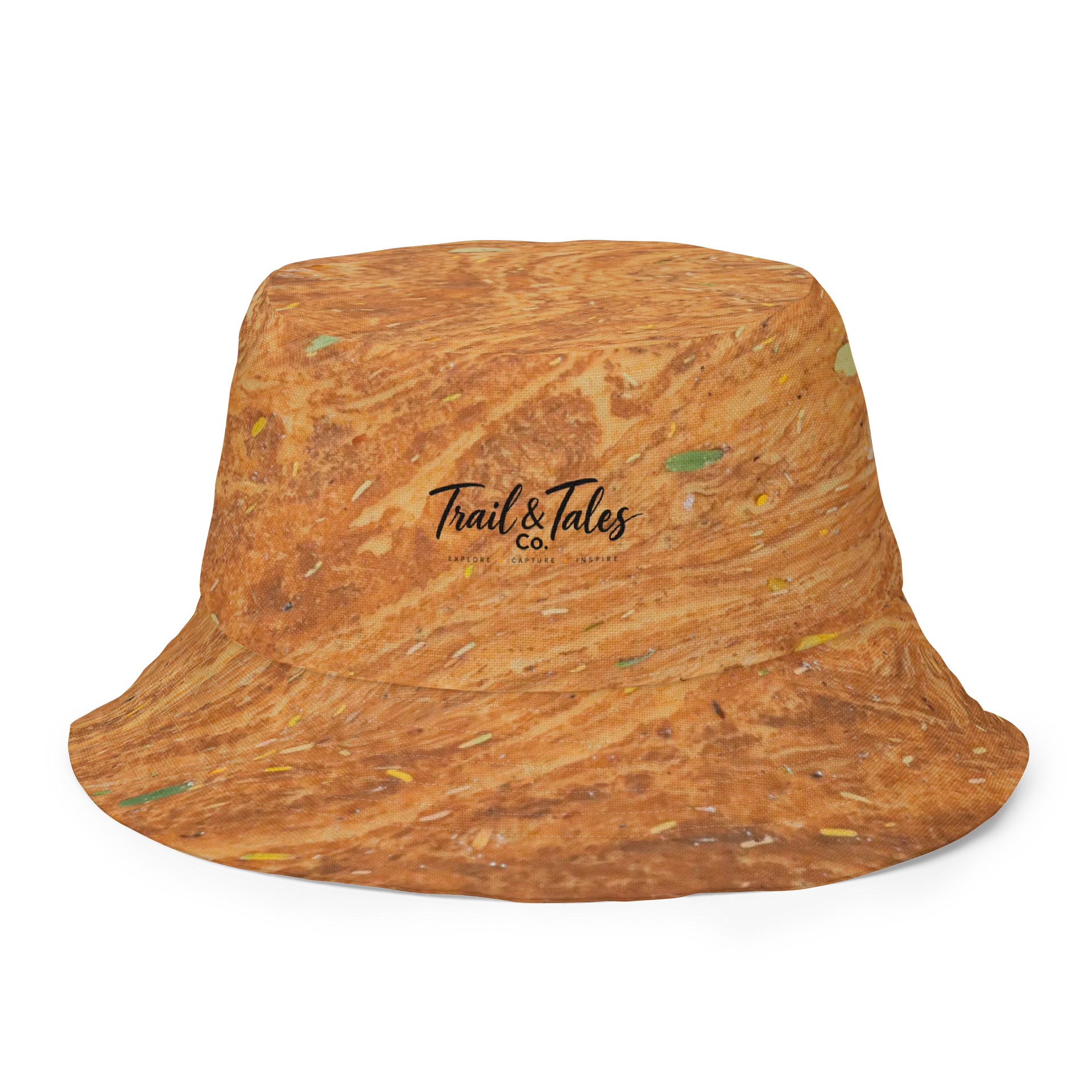 Terracotta Tea All-Over Print Reversible Bucket Hat product image (2)