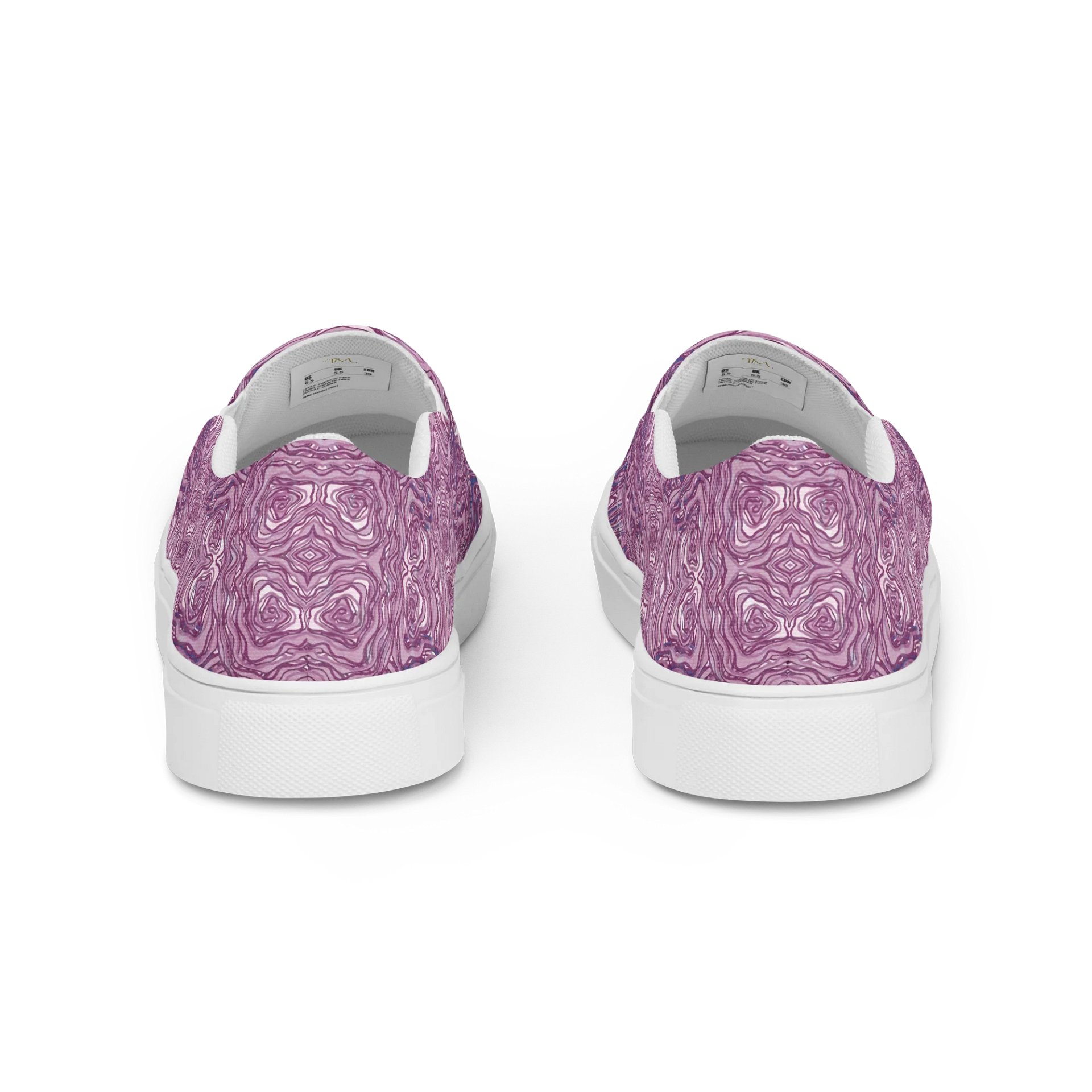 Cabbage Whorl – Men's Slip-On Canvas Shoes product image (5)