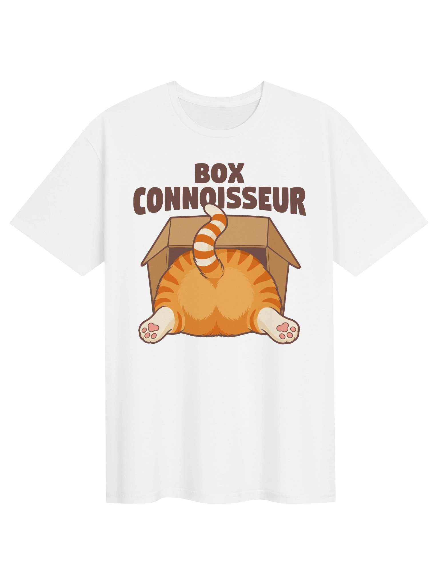 Box Connoisseur Orange Cat Shirt product image (2)