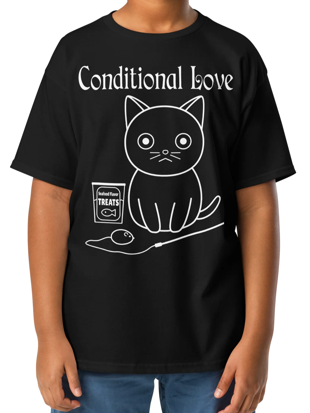 Conditional Love - Unisex Youth Heavyweight T-shirt product image (2)