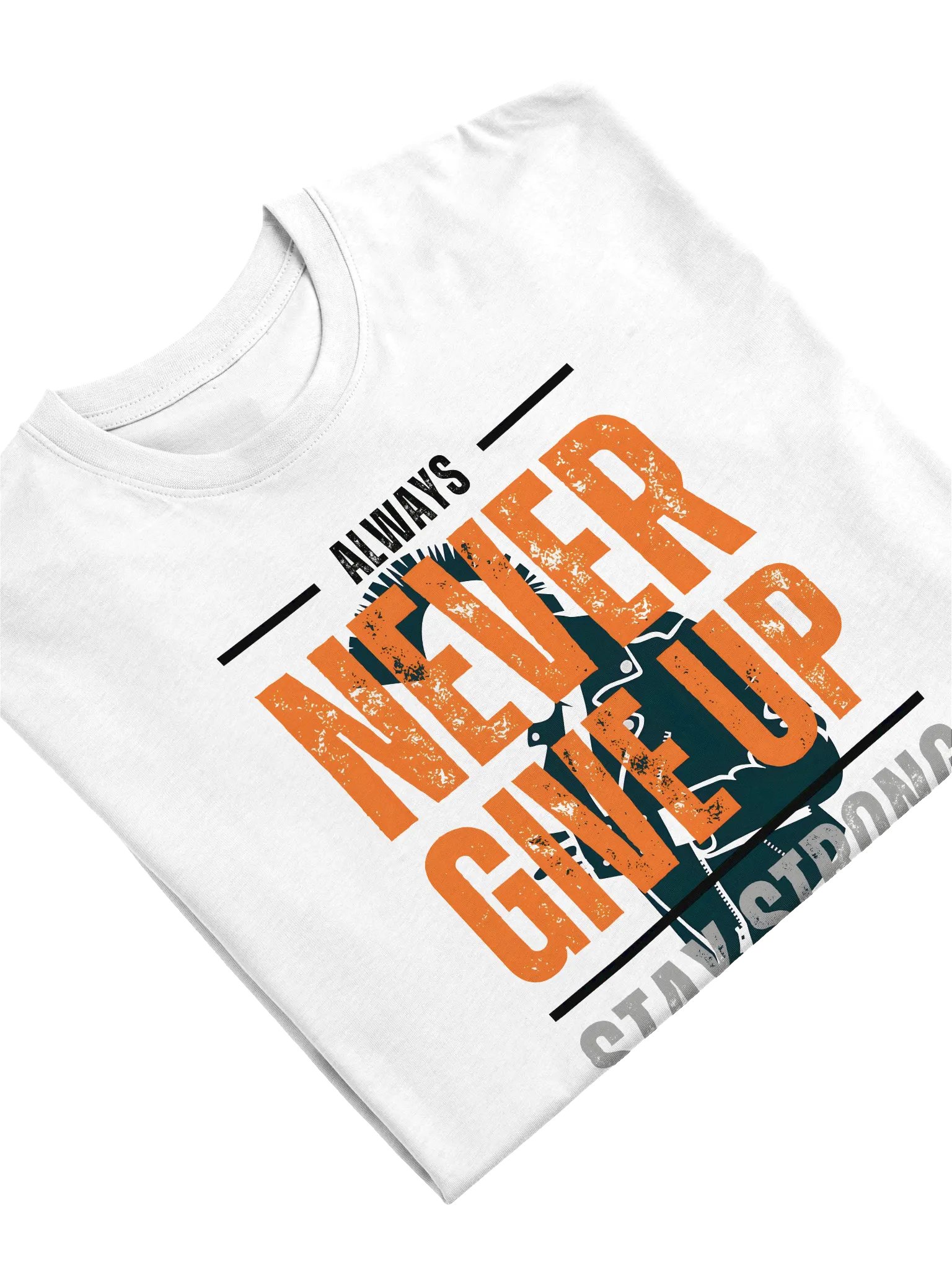 Never Give Up Stay Strong Tee product image (5)
