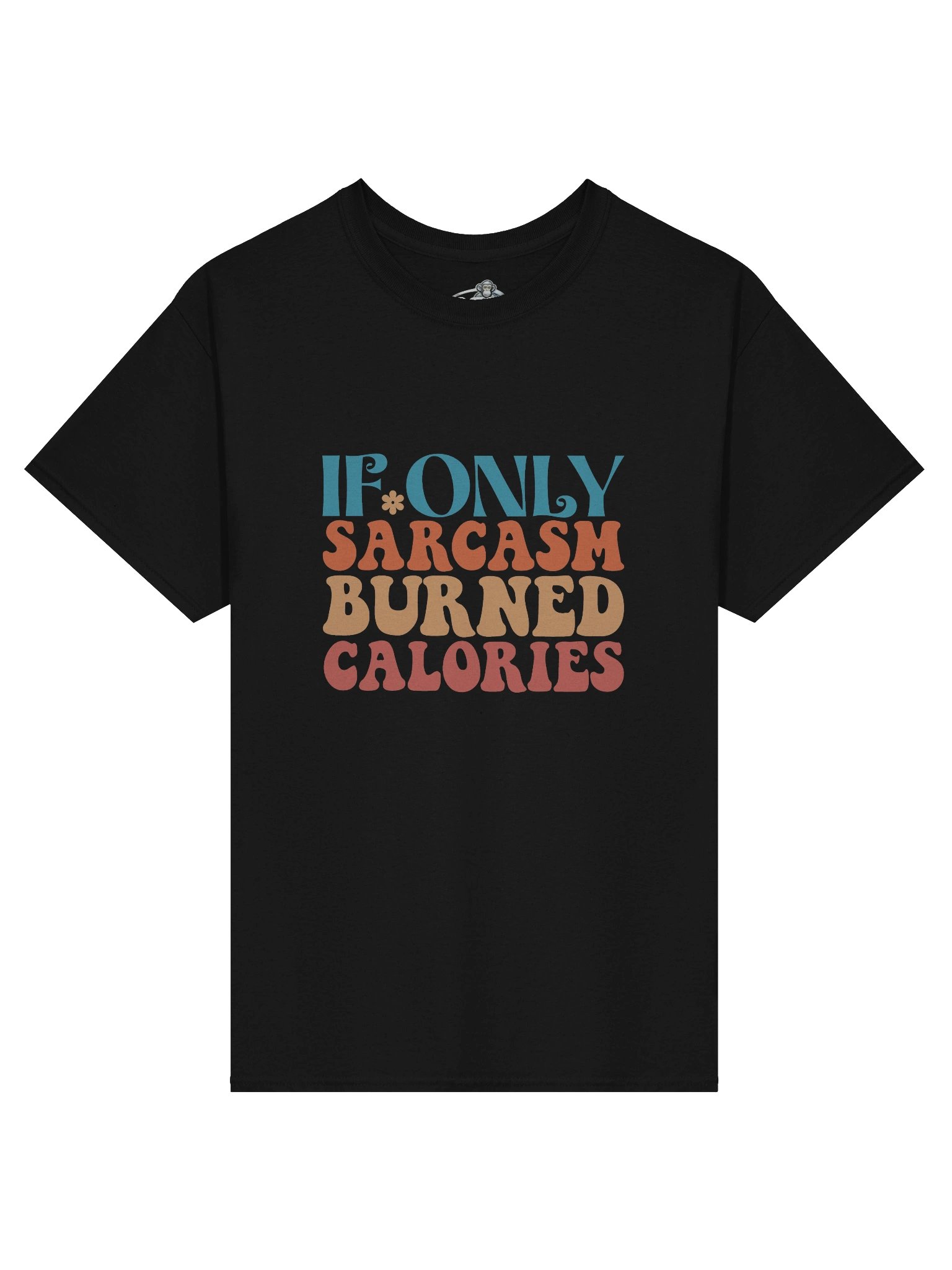 Burning Calories logo Gildan Tee product image (4)