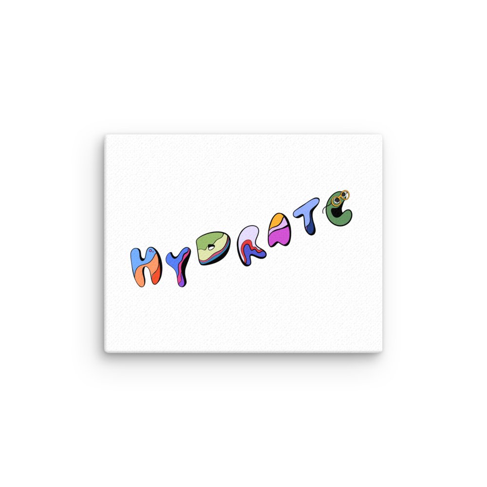 HYDRATE / Canvas Print product image (2)