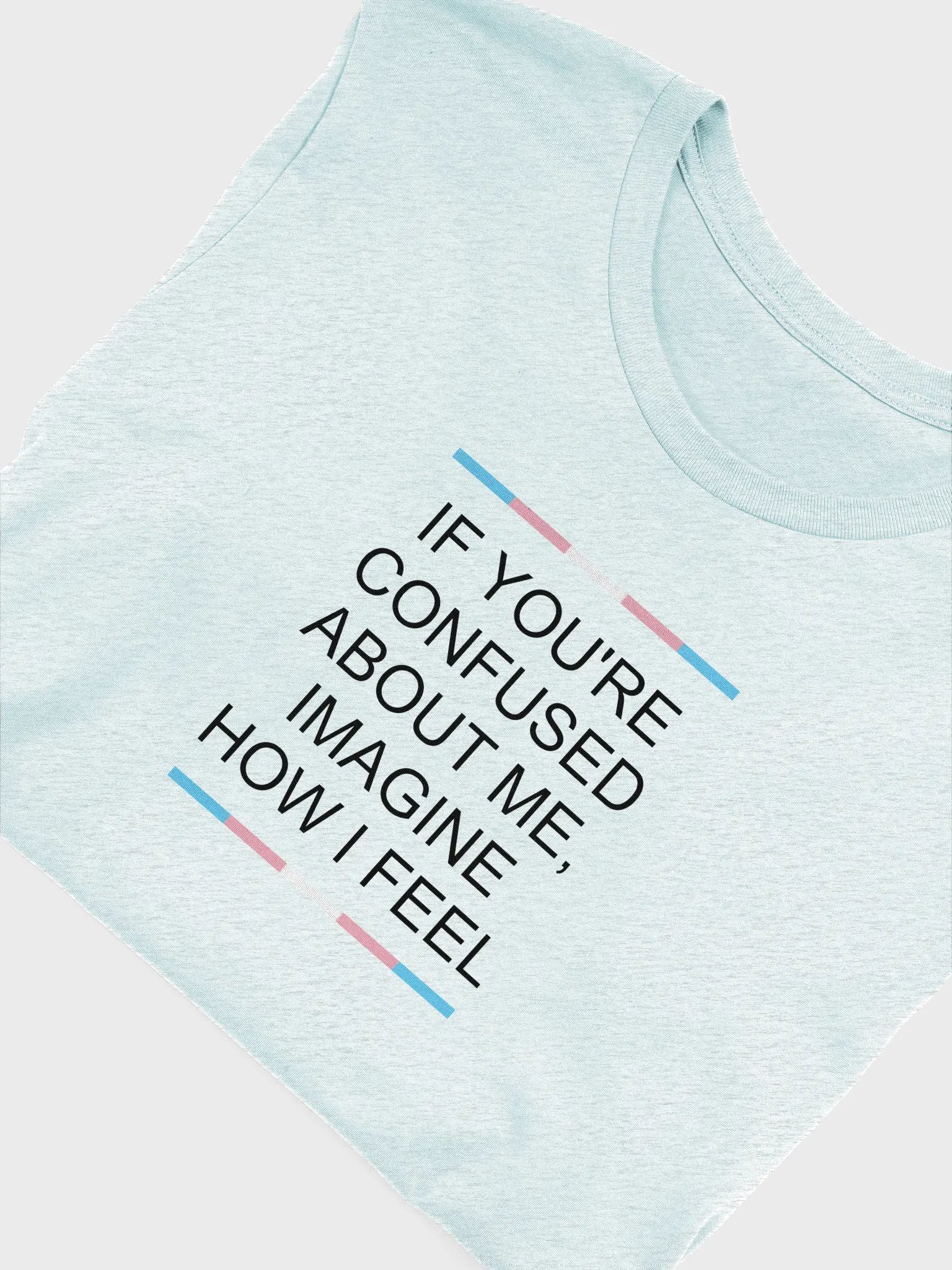 Confused Trans T-Shirt product image (5)