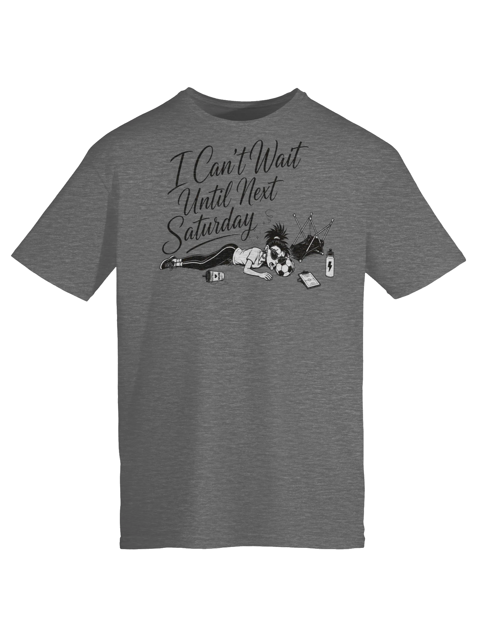 Can't Wait Until Next Saturday Tee Football product image (5)