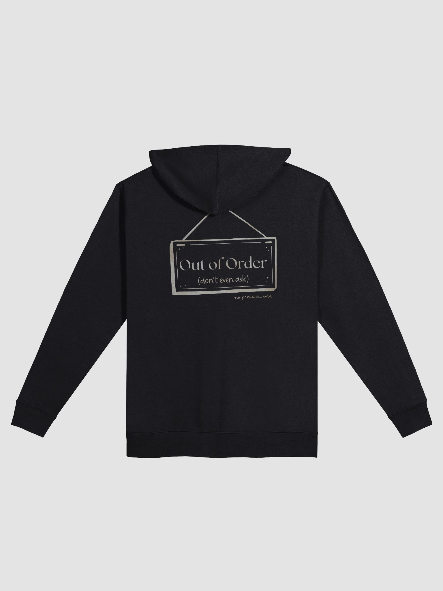 “Out of Order” Zip-Up Hoodie product image (3)