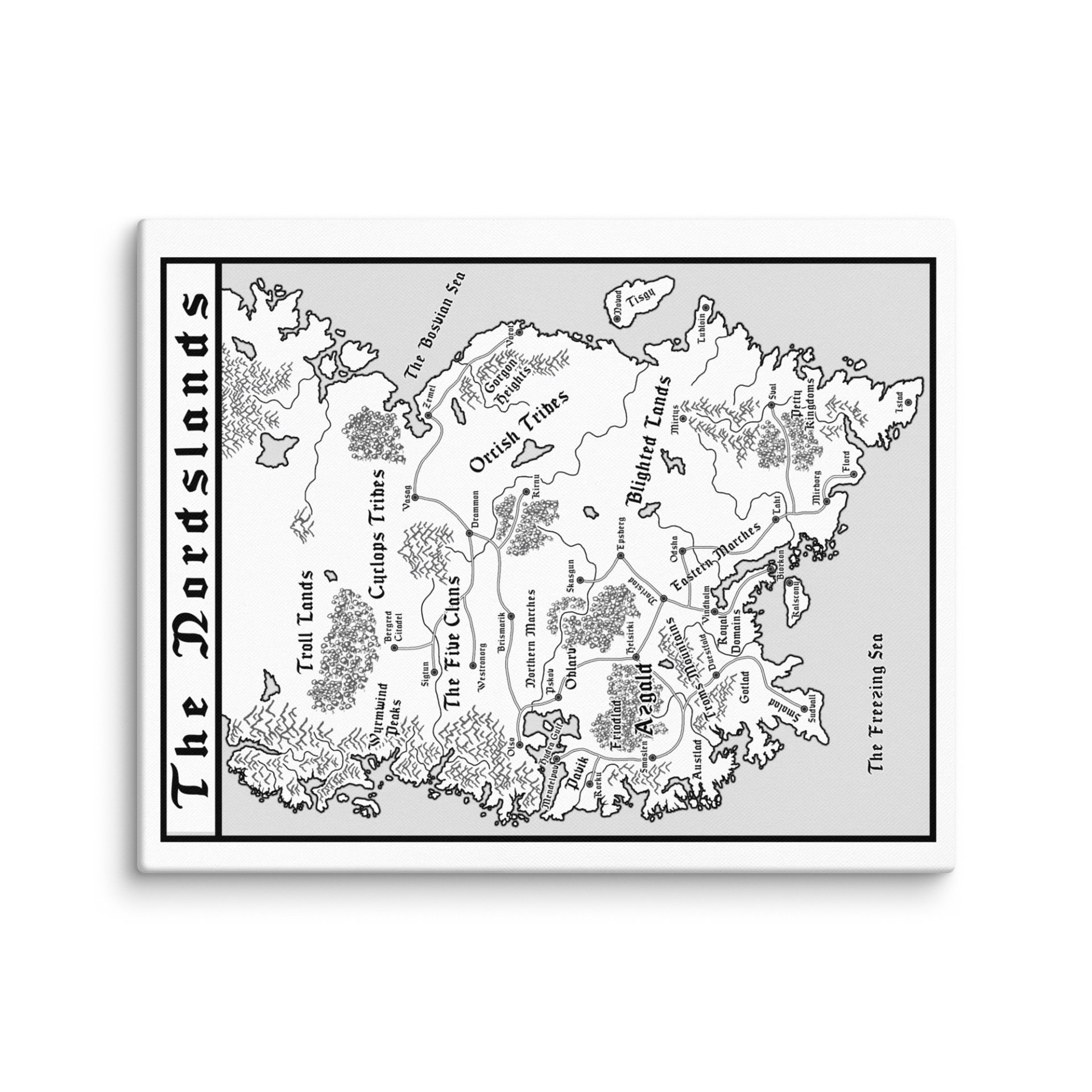 The Nordslands Canvas Print product image (2)