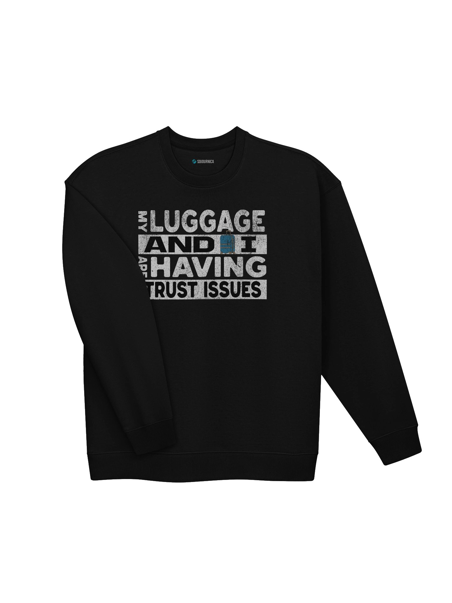Trust Issues Unisex Organic Sweatshirt product image (5)