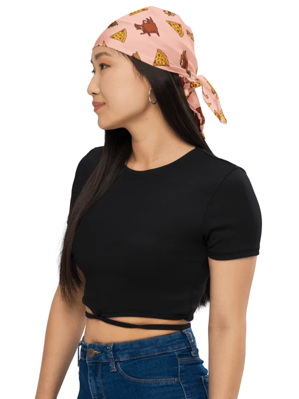 Pizza Panic Bandana - Peach product image (1)