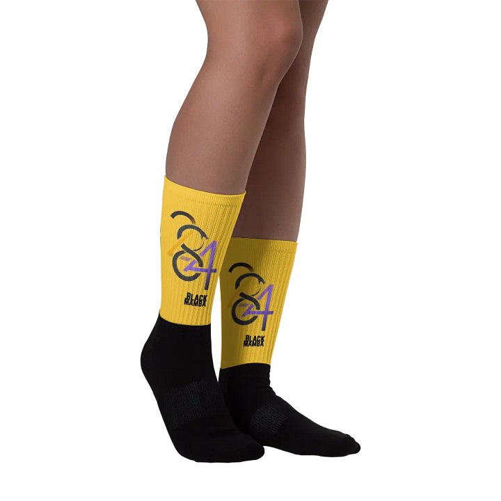 King Kobe | Gold/Black socks product image (2)