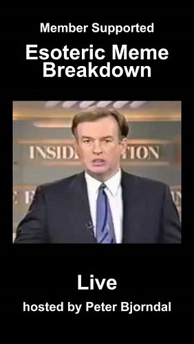 Esoteric Meme Breakdown Live! Join me at @tiat.place for a night of fun and excitement! And don't forget the Scroll Games the...