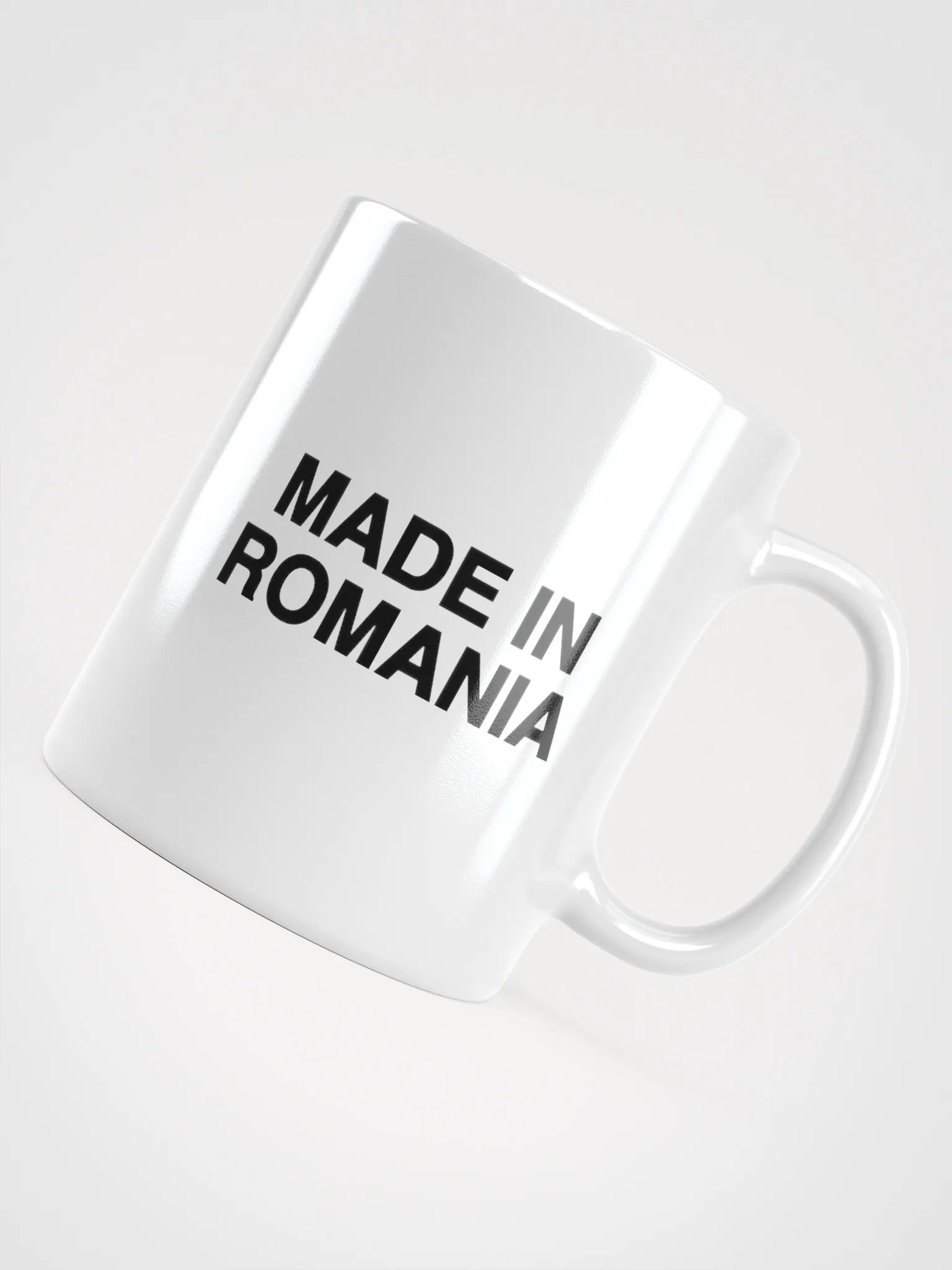 Made in Romania White Mug product image (4)