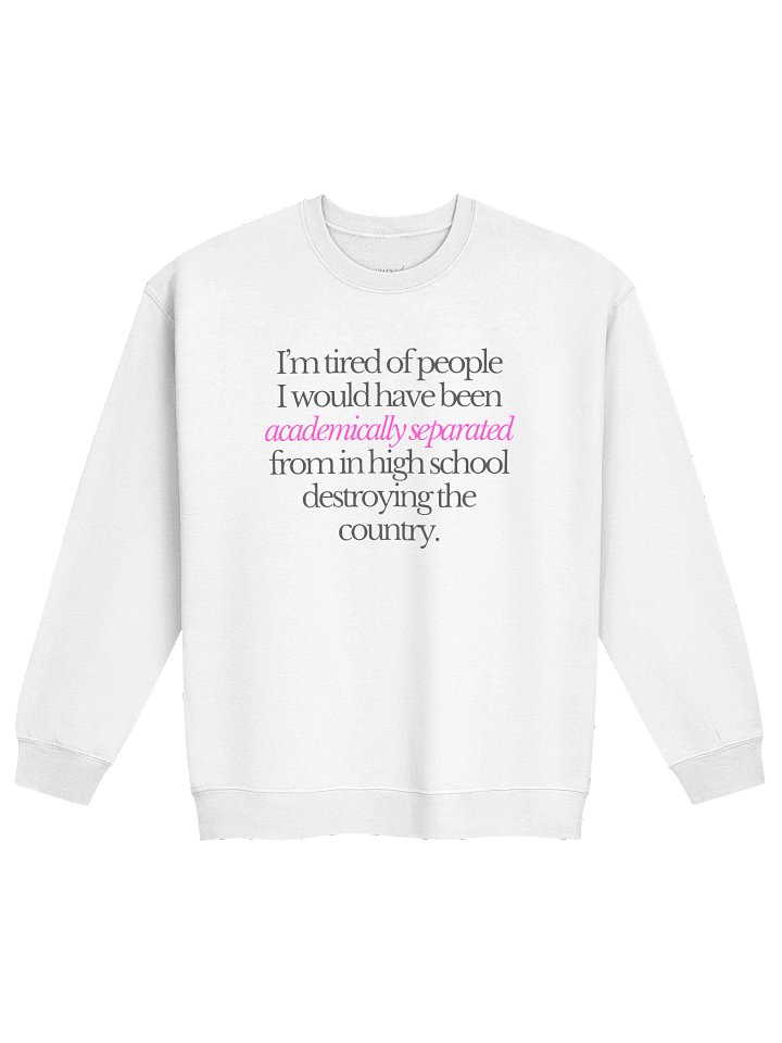 I’m Tired of People Sweatshirt product image (2)