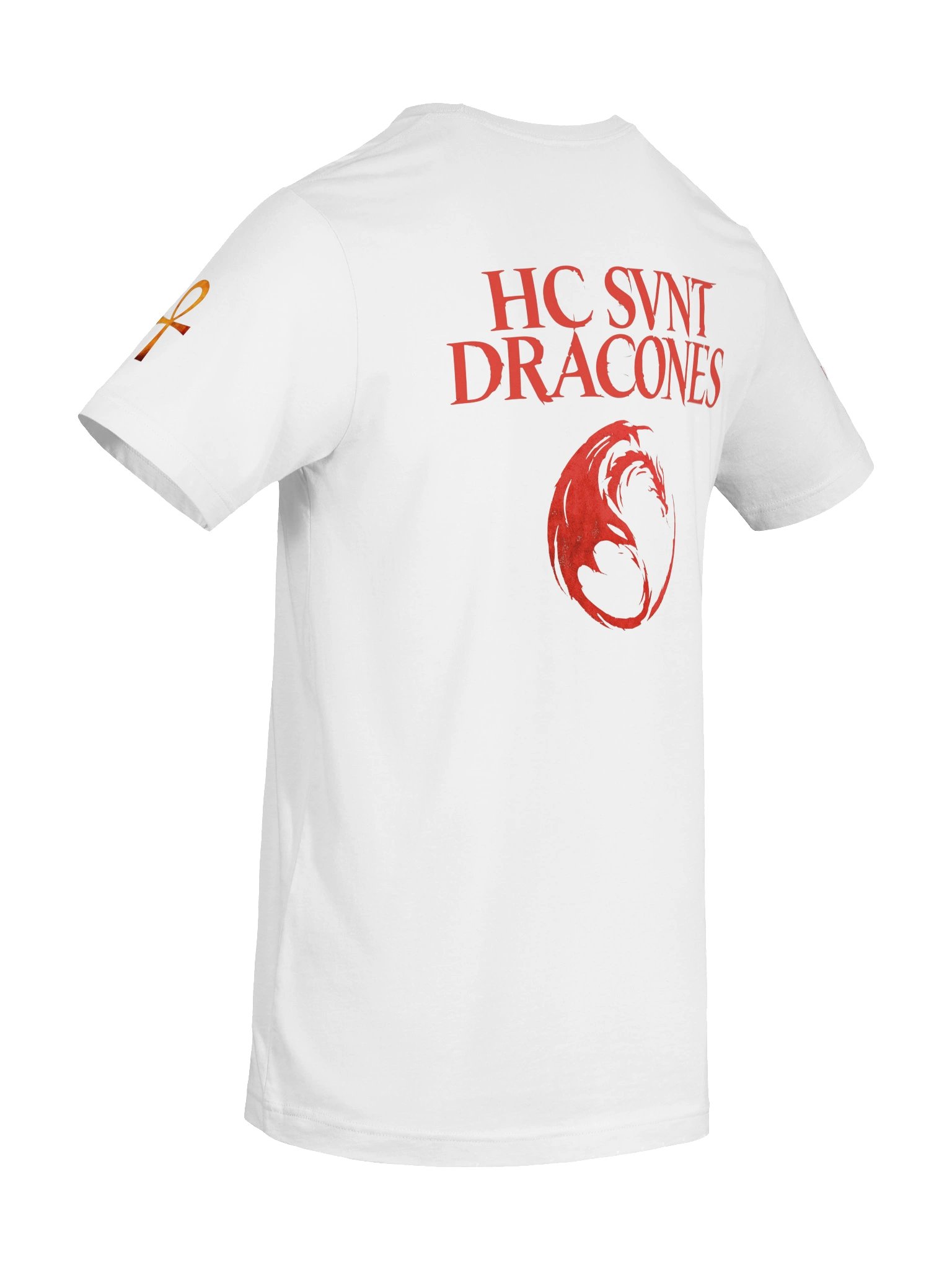 White HERE BE DRAGONS - Back product image (8)