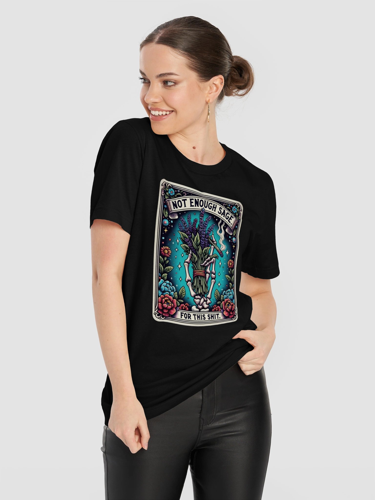 Not Enough Sage for This T-Shirt | Funny Tarot-Inspired Graphic Tee product image (118)