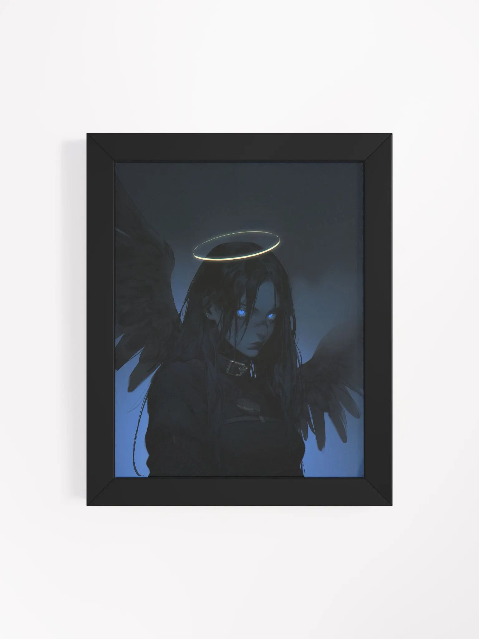 Framed Gothic Angel Halo Poster product image (46)