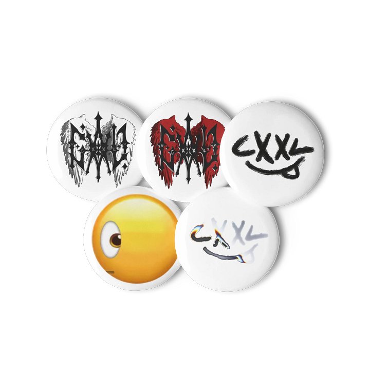 Logo and Emoji Pin Collection product image (3)