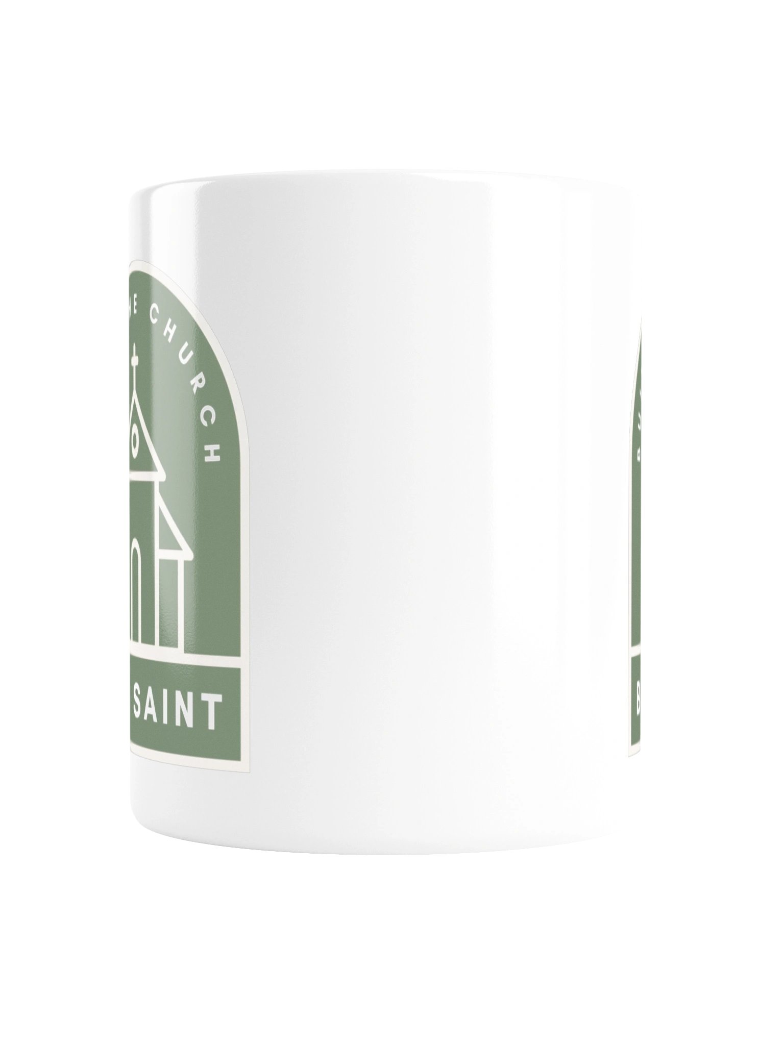 Build the Church, Be a Saint Mug (Green) product image (4)