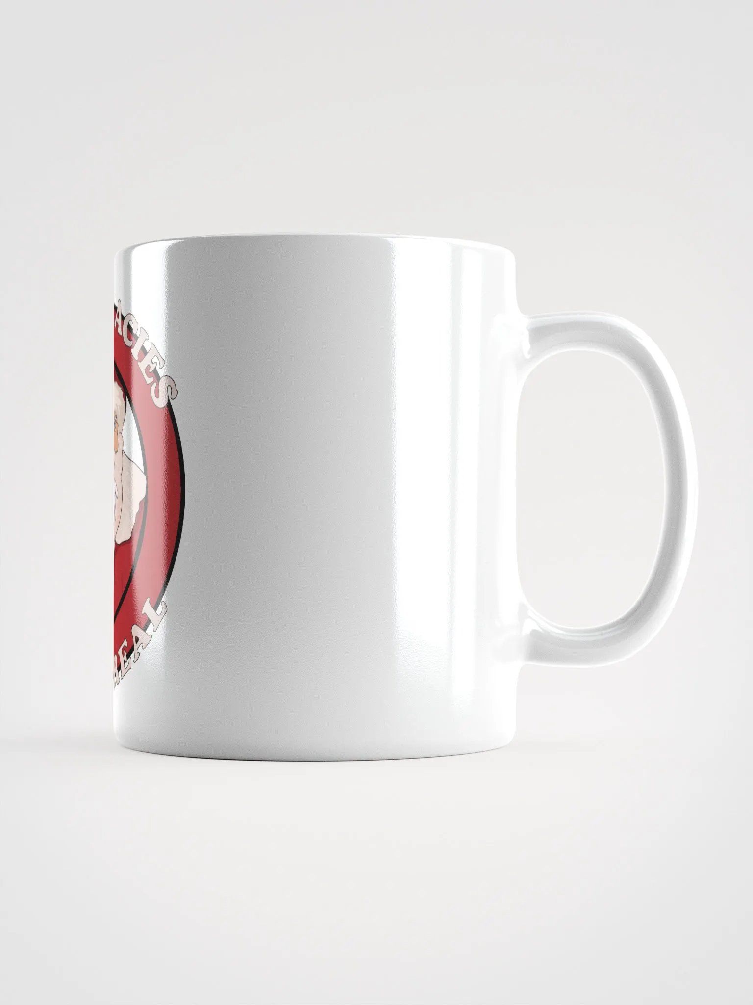 Conspiracies Are Real - Santa Claus - White Glossy Mug product image (2)
