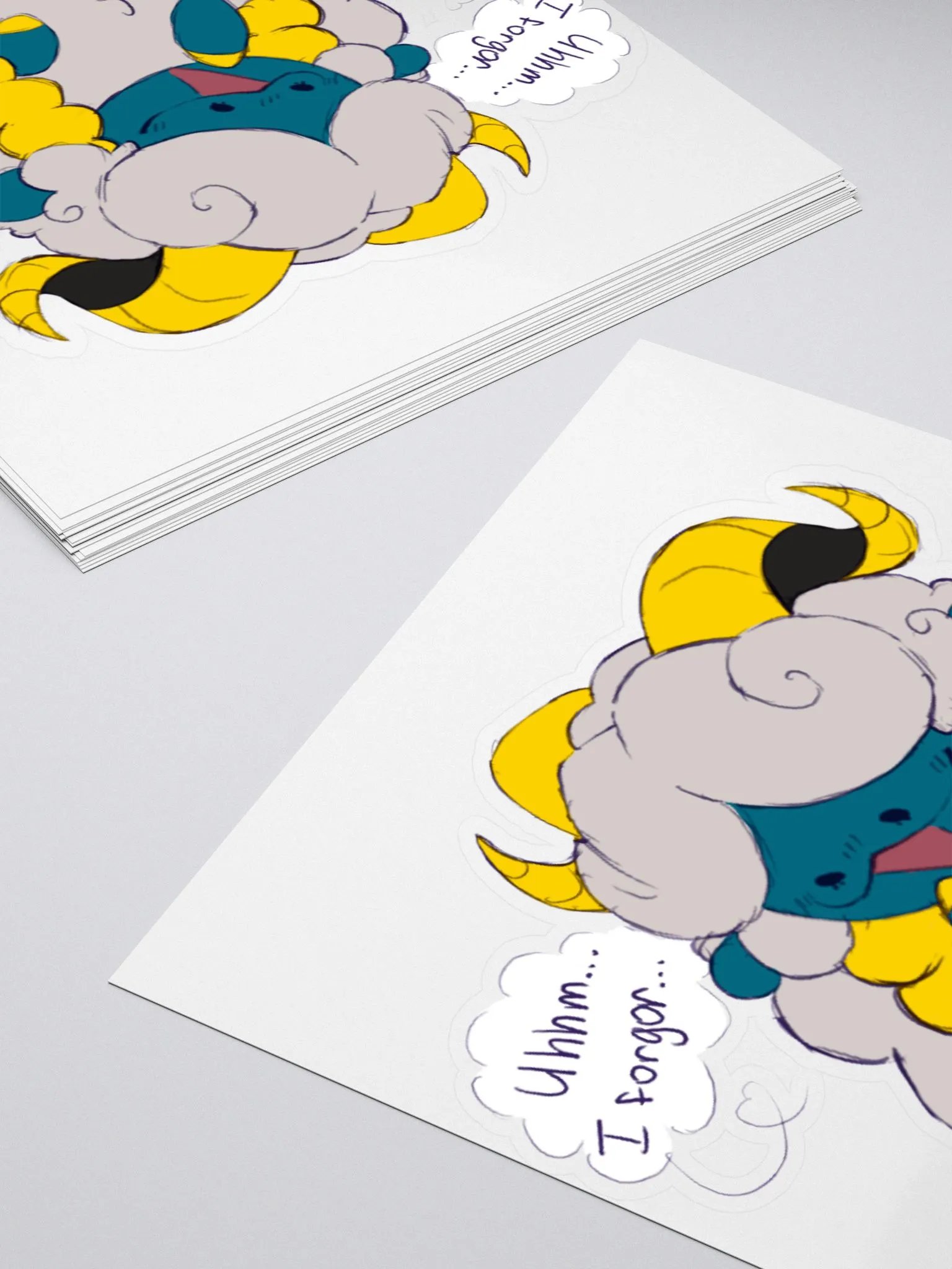 I Forgor Sticker product image (4)