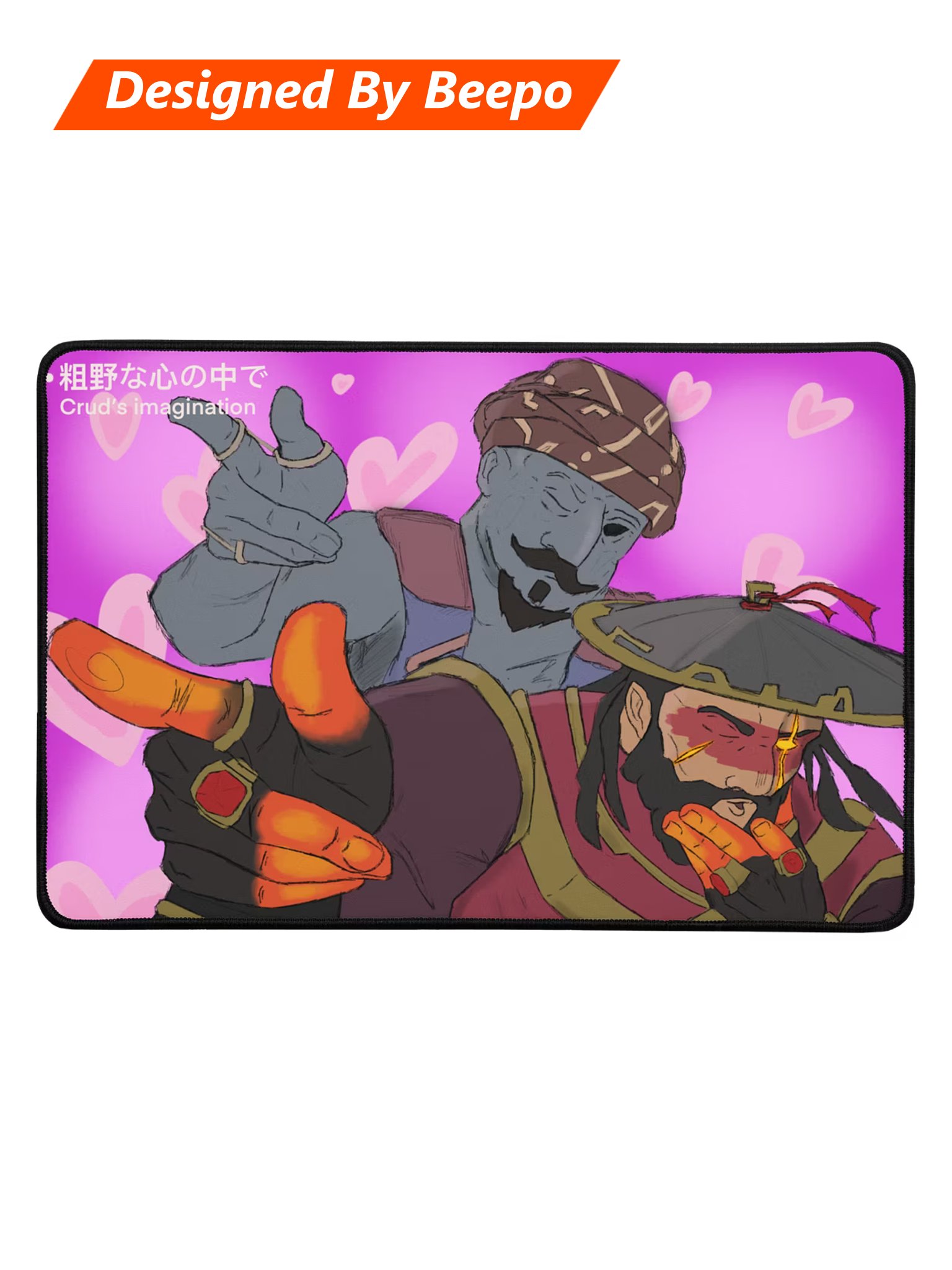 Crud Imagination Mousepad product image (1)